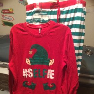 Holiday Cheer Xlarge pajama set